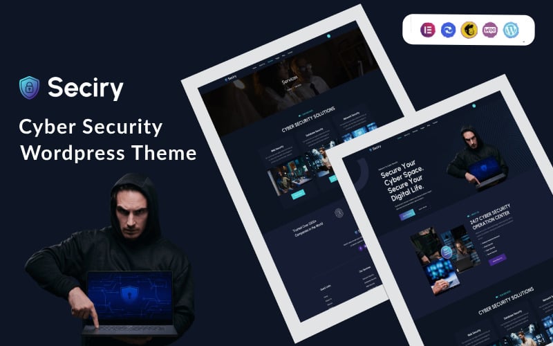 Seciry - Cyber Security & IT Management WordPress Theme theme free